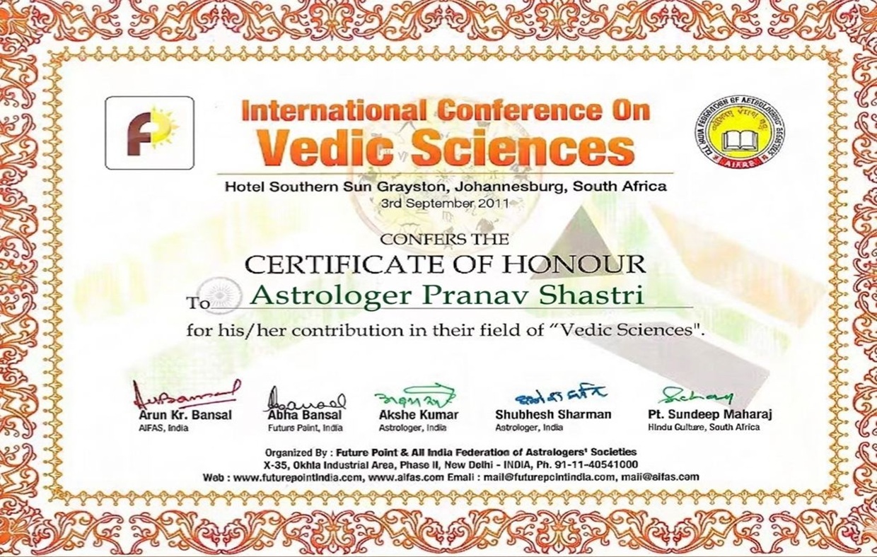 Best Astrologer Award